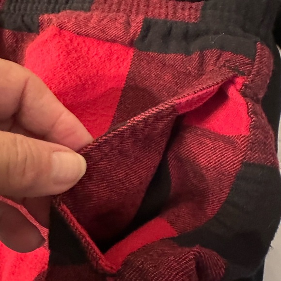 Weatherproof Red and Black Plaid Pants - Picture 4 of 5